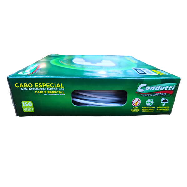 Imagen de CABLE ALARMA 7 HILOS COBRE X 0.50MM ESTAÑADOS 100MTS CON00040