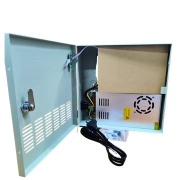 Imagen de FUENTE MULTICANAL 12V 20A 18CH C/GABINETE