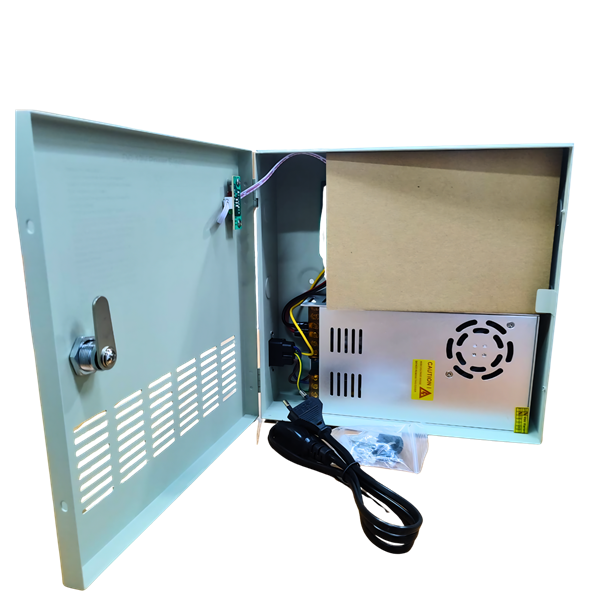 Imagen de FUENTE MULTICANAL 12V 20A 18CH C/GABINETE