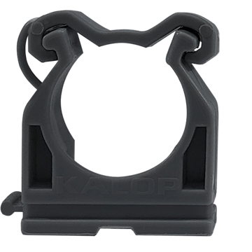 Imagen de GRAMPA PVC 20 MM - NEGRO