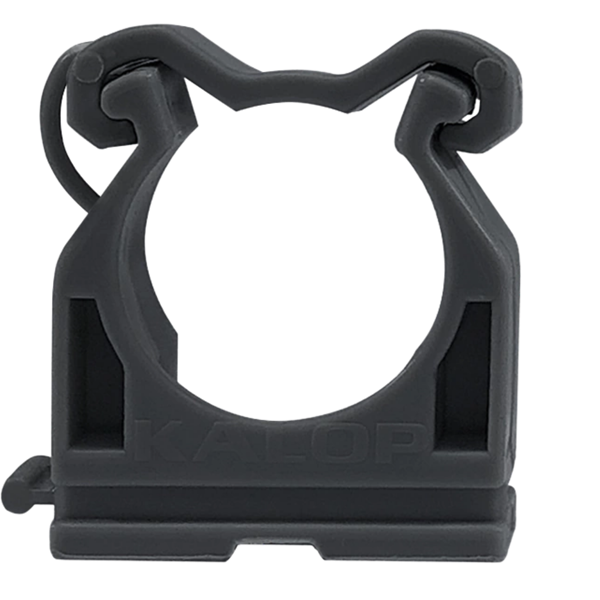 Imagen de GRAMPA PVC 20 MM - NEGRO