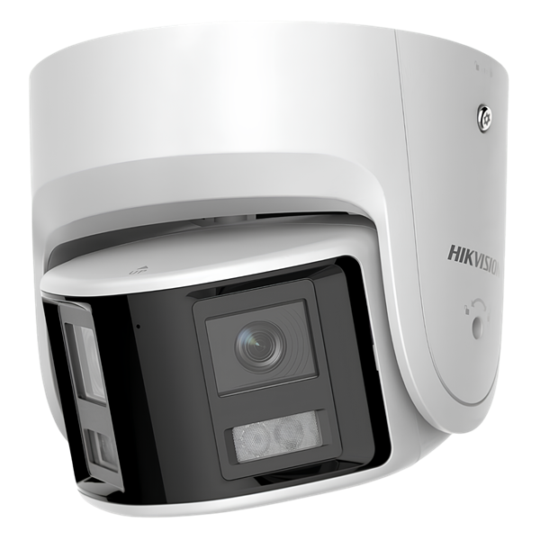Imagen de HIKVISION DS-2CD2367G2P-LSU/SL MINI DOMO IP PANORAMICO 6MP COLORVU L2.8MM
