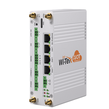 Imagen de WITEK WI-IOT110-V2 GATEWAY IOT INDUSTRIAL 4G CON POE