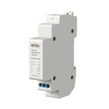 Imagen de WITEK WI-SPD10KV-POE PROTECTOR CONTRA SOBRETENSIONES POE GIGABIT (RIEL DIN)